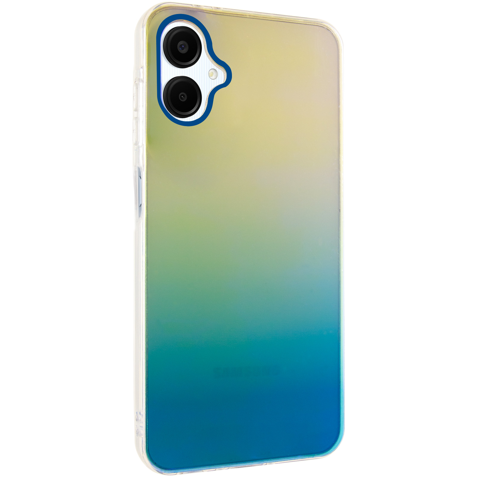 Чехол TPU+PC Glassbend для Samsung Galaxy A06 (Blue)