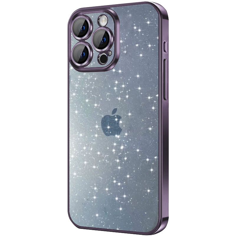 Чехол TPU+PC Glittershine для Apple iPhone 12 Pro (6.1") (Purple)