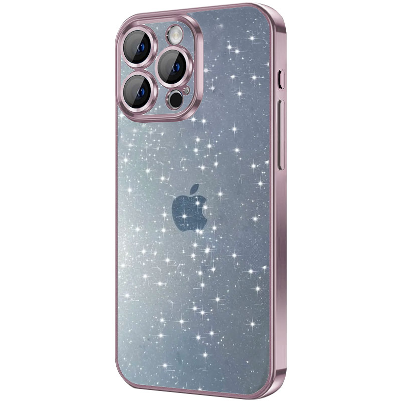 Чохол TPU+PC Glittershine для Apple iPhone 13 Pro (6.1") (Rose Gold)