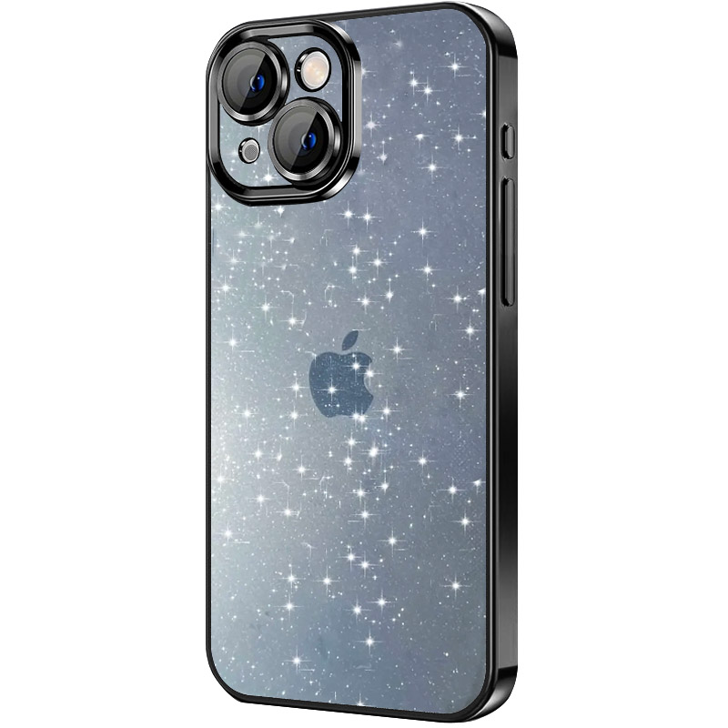 Чехол TPU+PC Glittershine для Apple iPhone 14 (6.1") (Black)