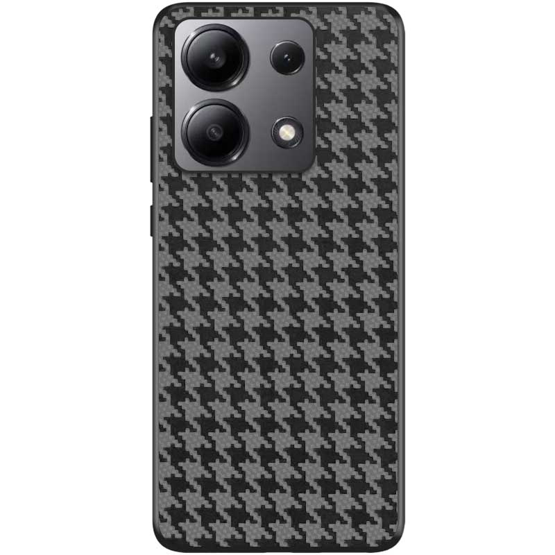 Чехол TPU+PC Grid для Xiaomi Redmi Note 13 4G (Black)