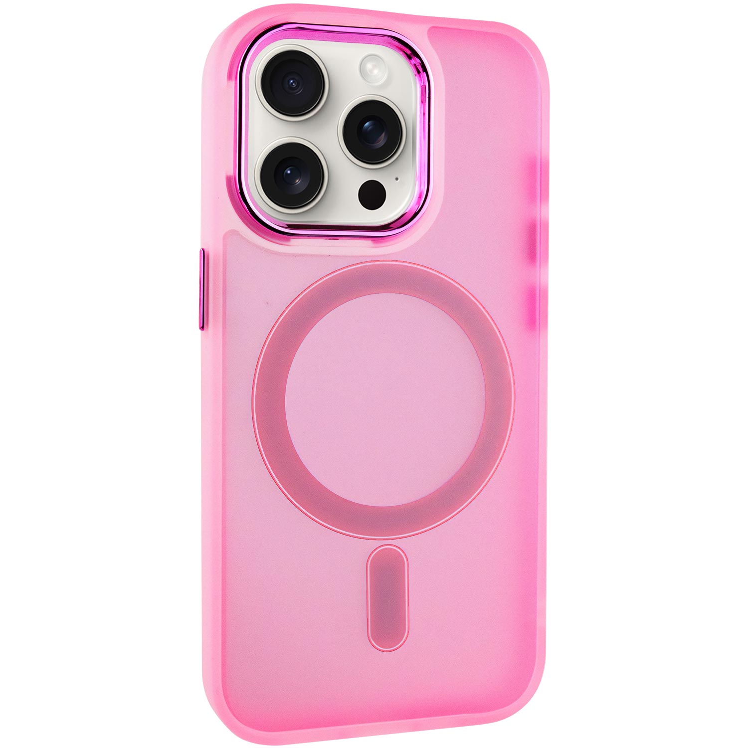 Чохол TPU+PC Lily with MagSafe для Apple iPhone 12 Pro Max (Light Pink)