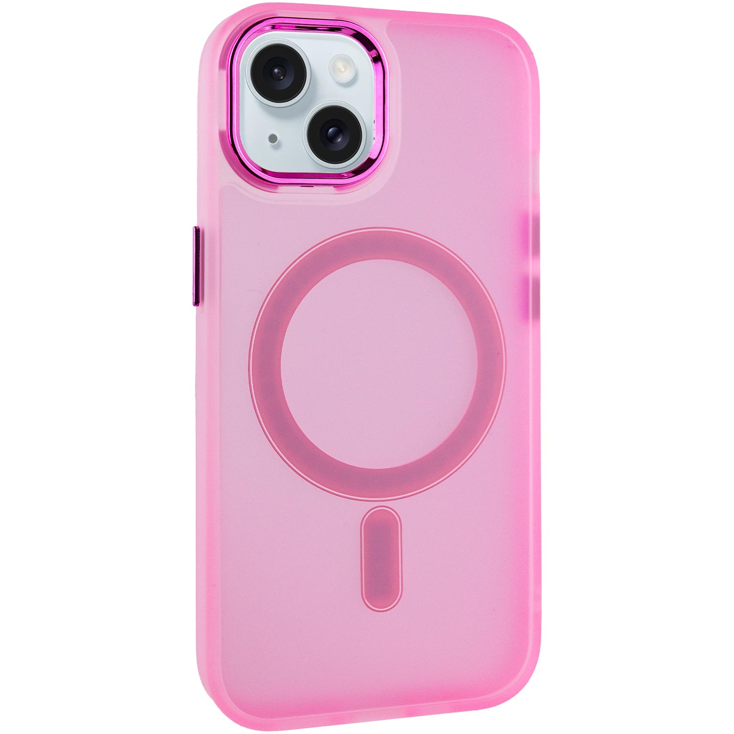 Чохол TPU+PC Lily with MagSafe для Apple iPhone 14 (6.1") (Light Pink)