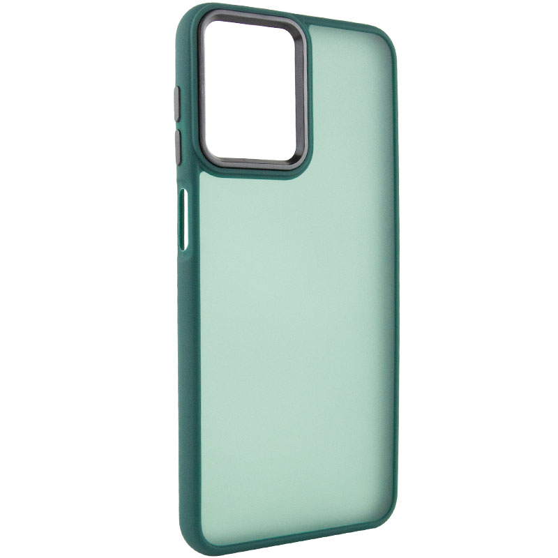 Чехол TPU+PC Lyon Frosted для Motorola Moto E13 (Green)