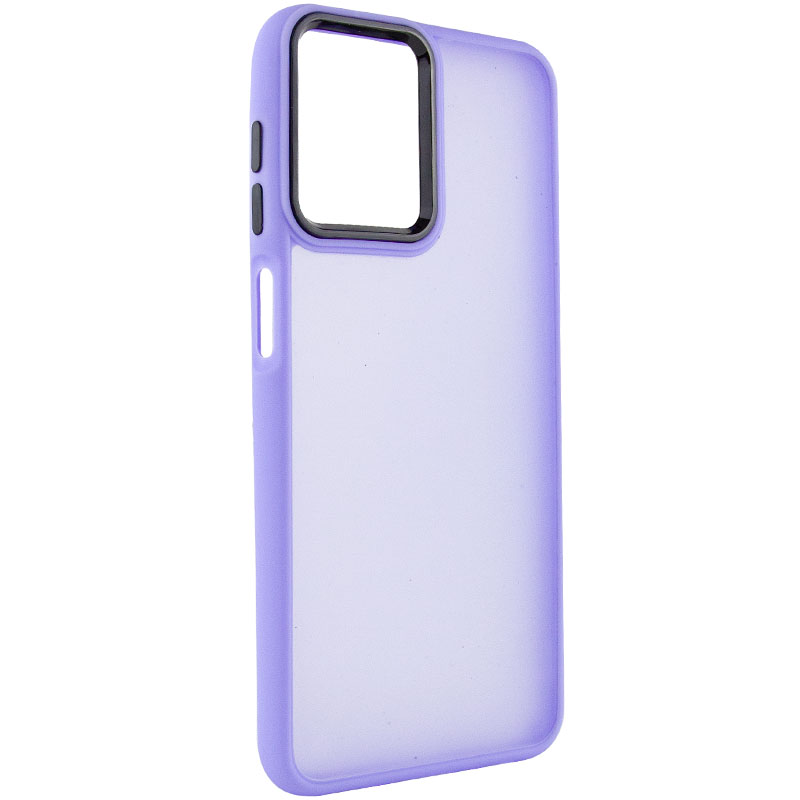 Чехол TPU+PC Lyon Frosted для Motorola Moto E13 (Purple)