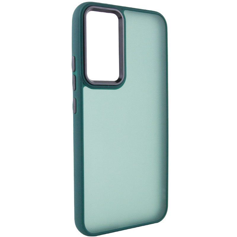 Чехол TPU+PC Lyon Frosted для Motorola Moto G24 / G04 / E14 (Green)