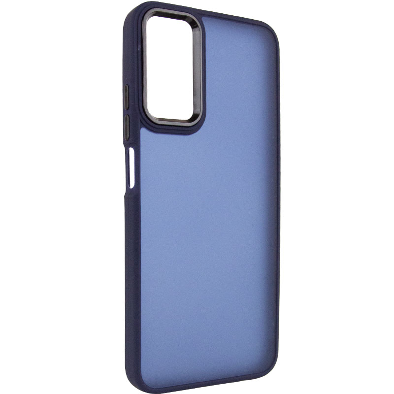 Чехол TPU+PC Lyon Frosted для Oppo A38 / A18 (Navy Blue)