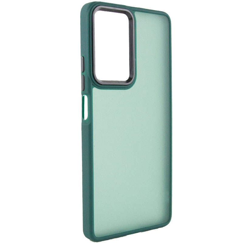 Чехол TPU+PC Lyon Frosted для Oppo A96 (Green)