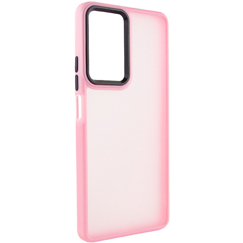 Чехол TPU+PC Lyon Frosted для Oppo A96 (Pink)