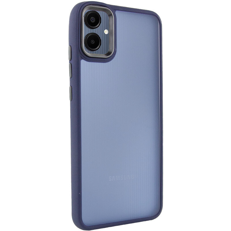 Чохол TPU+PC Lyon Frosted для Samsung Galaxy A06 (Navy Blue)