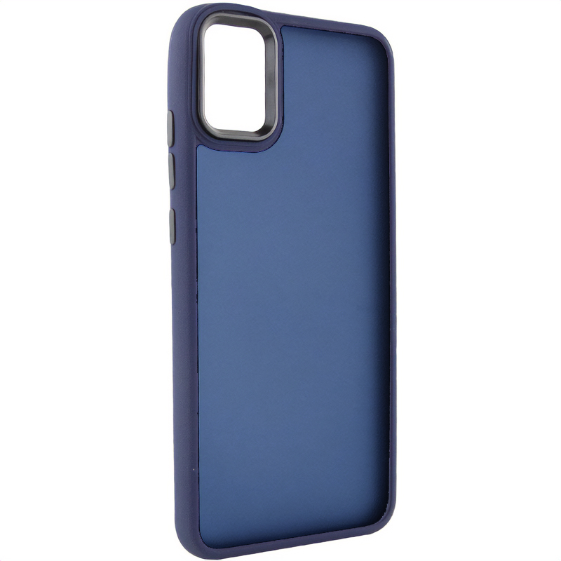 Чехол TPU+PC Lyon Frosted для Samsung Galaxy A51 (Deep Navy)