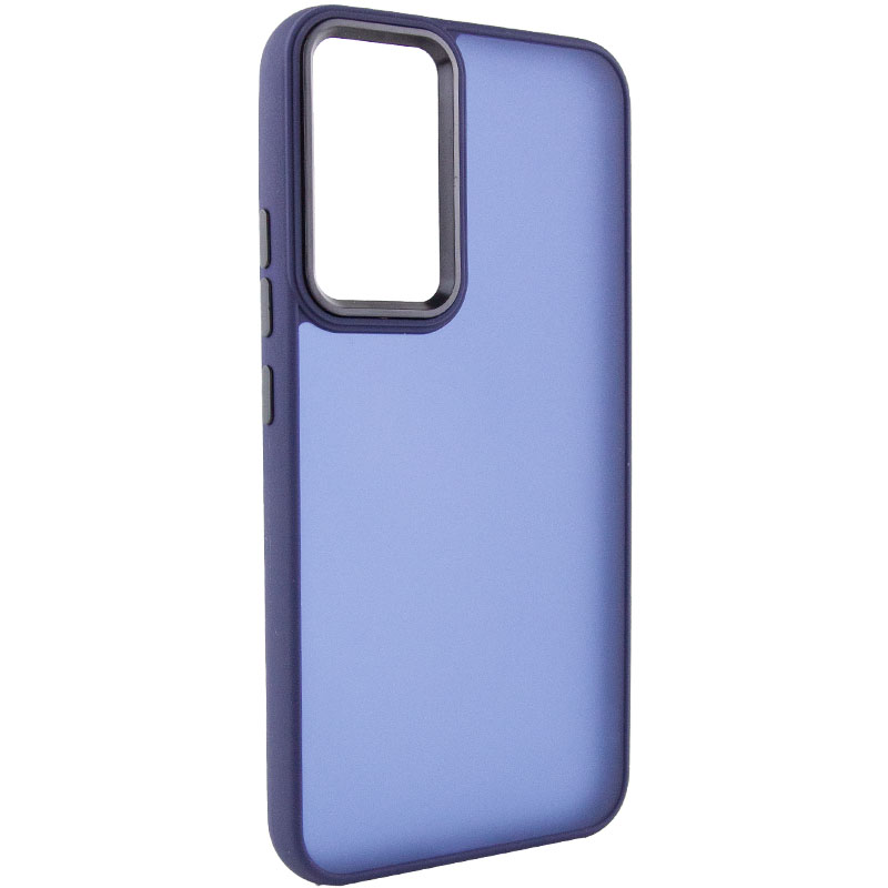 Чохол TPU+PC Lyon Frosted для Samsung Galaxy A52 5G (Navy Blue)