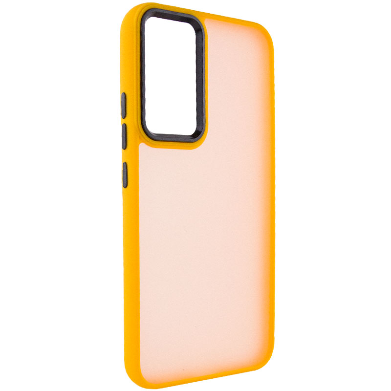 Чохол TPU+PC Lyon Frosted для Samsung Galaxy A52s (Orange)