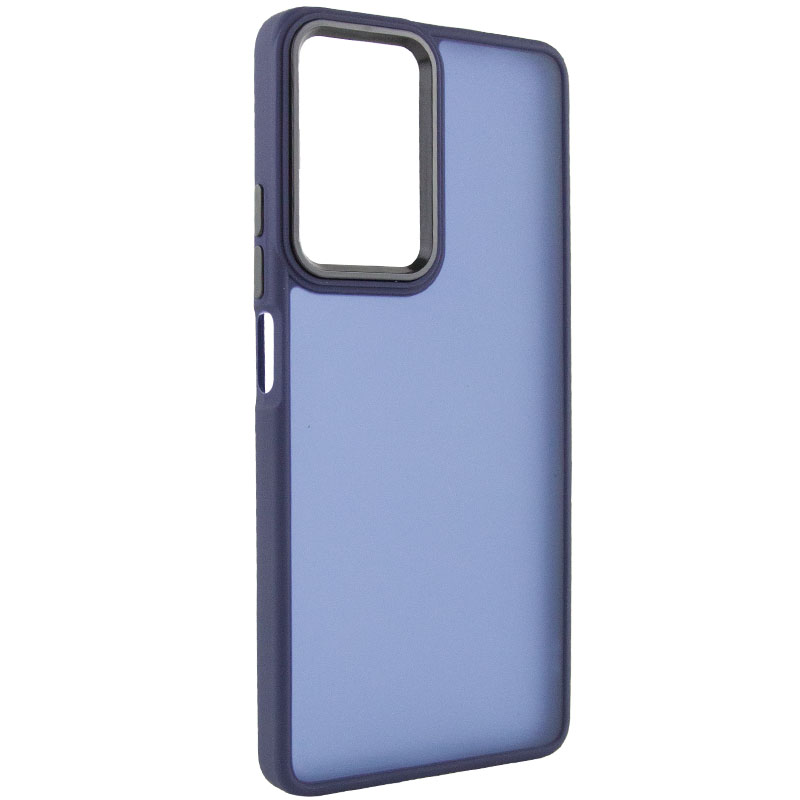 Чохол TPU+PC Lyon Frosted для Samsung Galaxy M54 5G (Navy Blue)