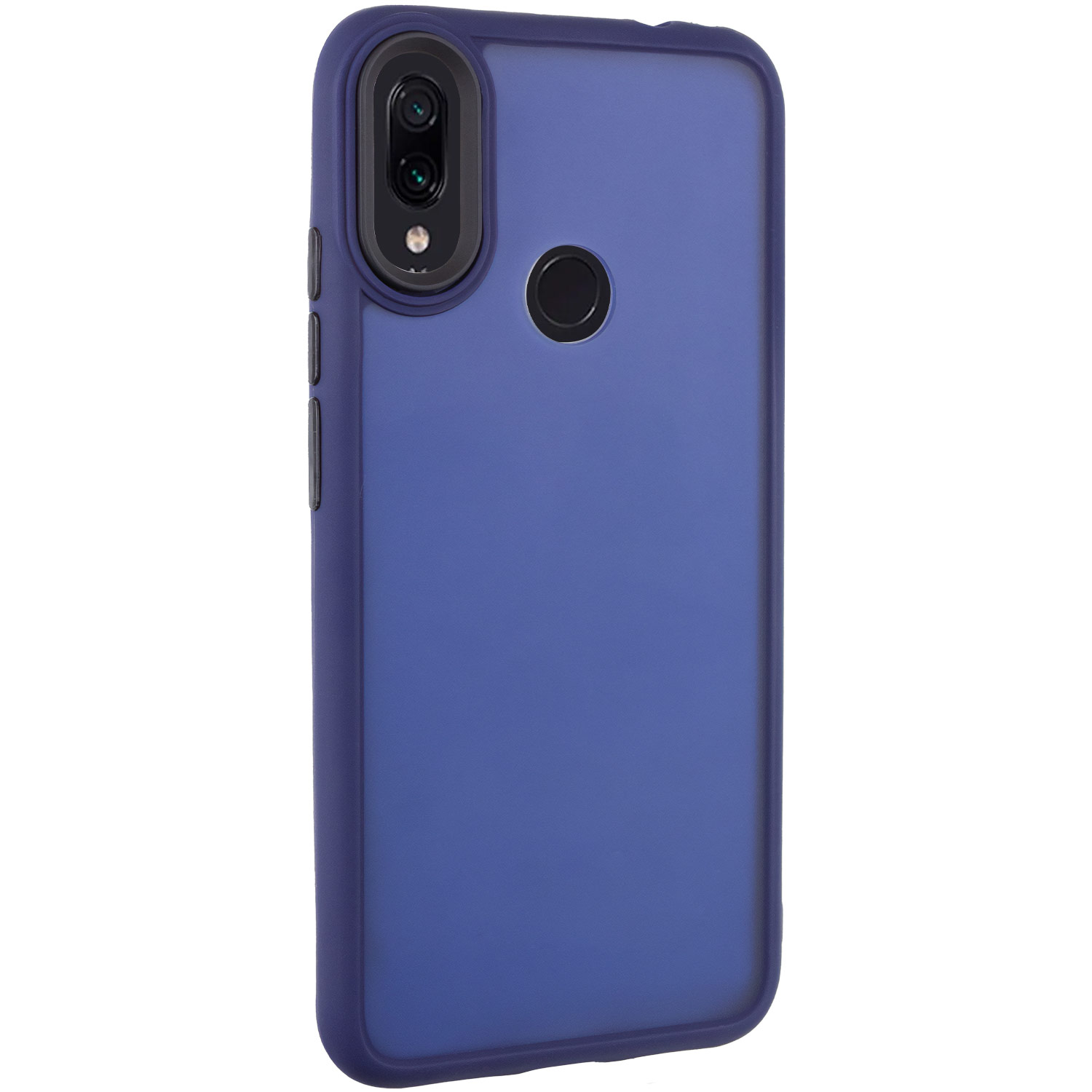 Чехол TPU+PC Lyon Frosted для Xiaomi Redmi Note 7 / Note 7 Pro / Note 7s (Navy Blue)
