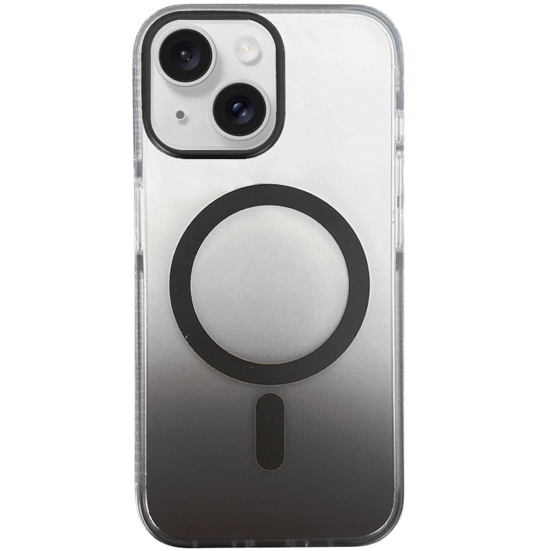 Чохол TPU+PC Phantom with MagSafe для Apple iPhone 15 (6.1") (Grey)