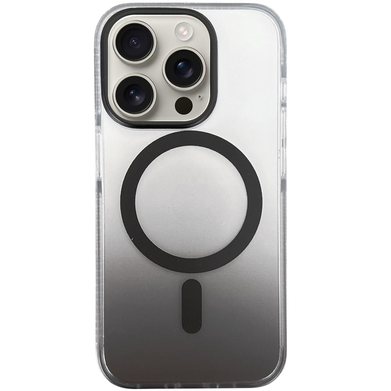 Чехол TPU+PC Phantom with MagSafe для Apple iPhone 15 Pro Max (6.7") (Grey)