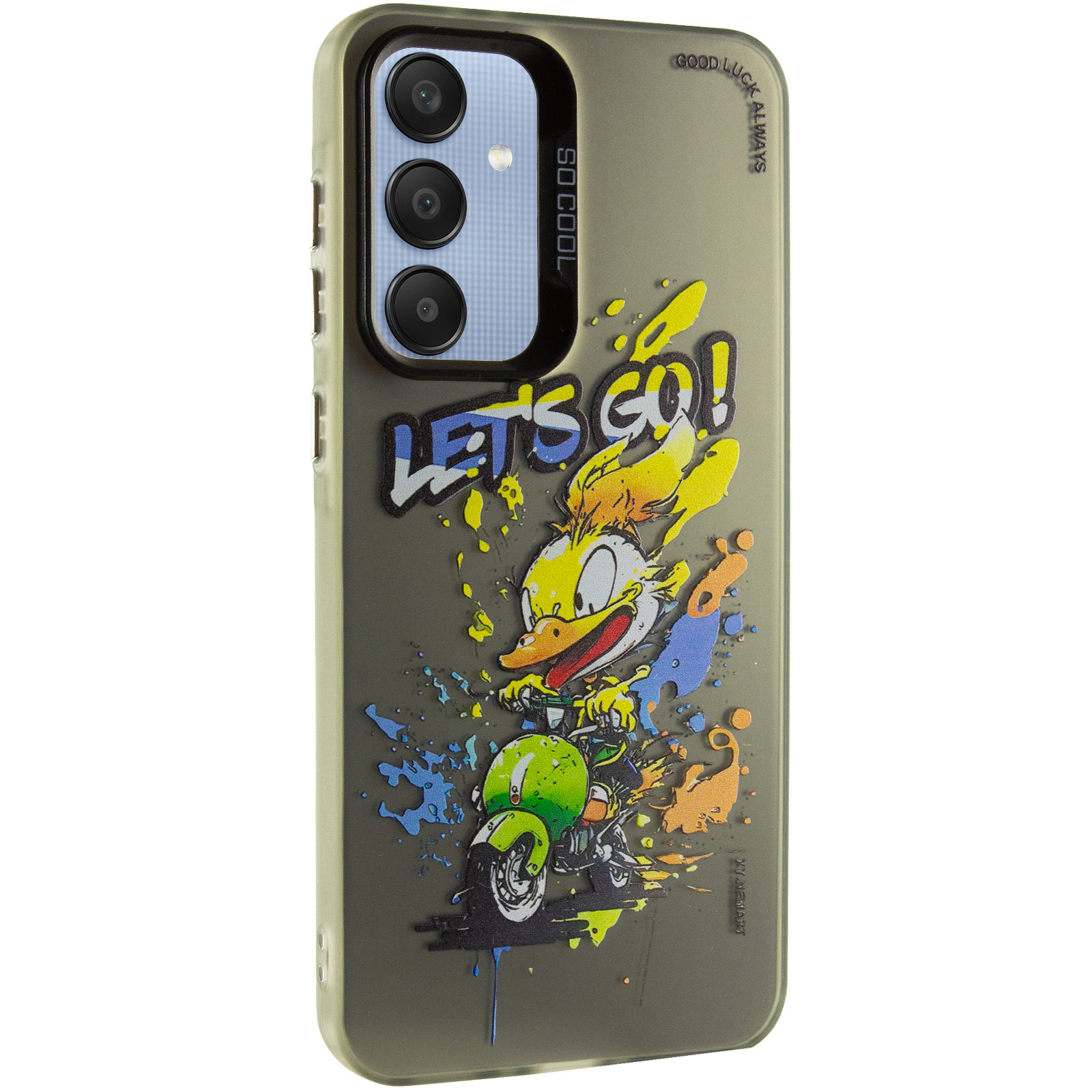 Чехол TPU+PC So Cool для Samsung Galaxy S24 FE (Let's Go)