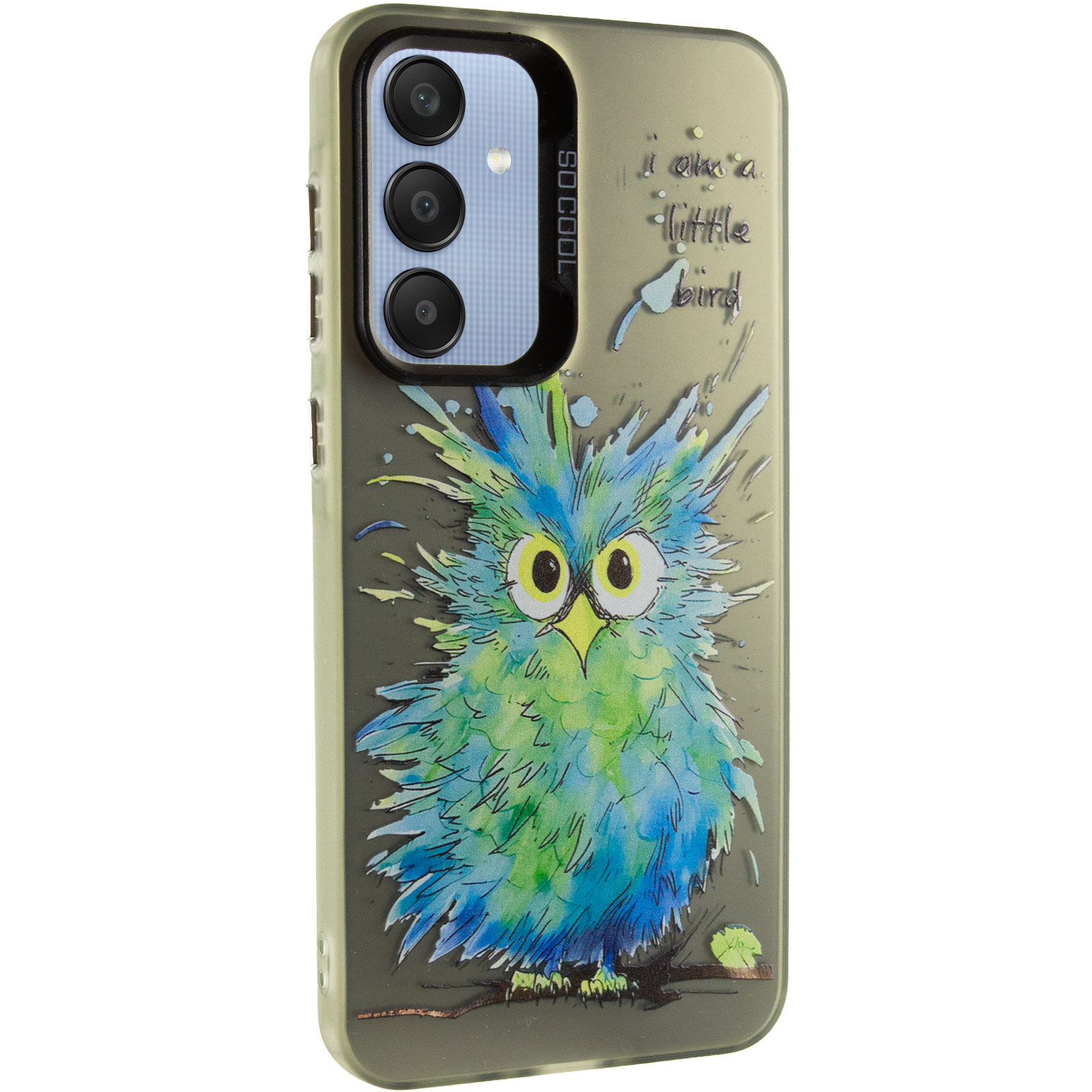 Чехол TPU+PC So Cool для Samsung Galaxy S24 FE (Little Bird)