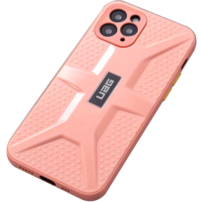 Чохол TPU+PC UAG для Apple iPhone 11 Pro Max (6.5") (Рожевий)