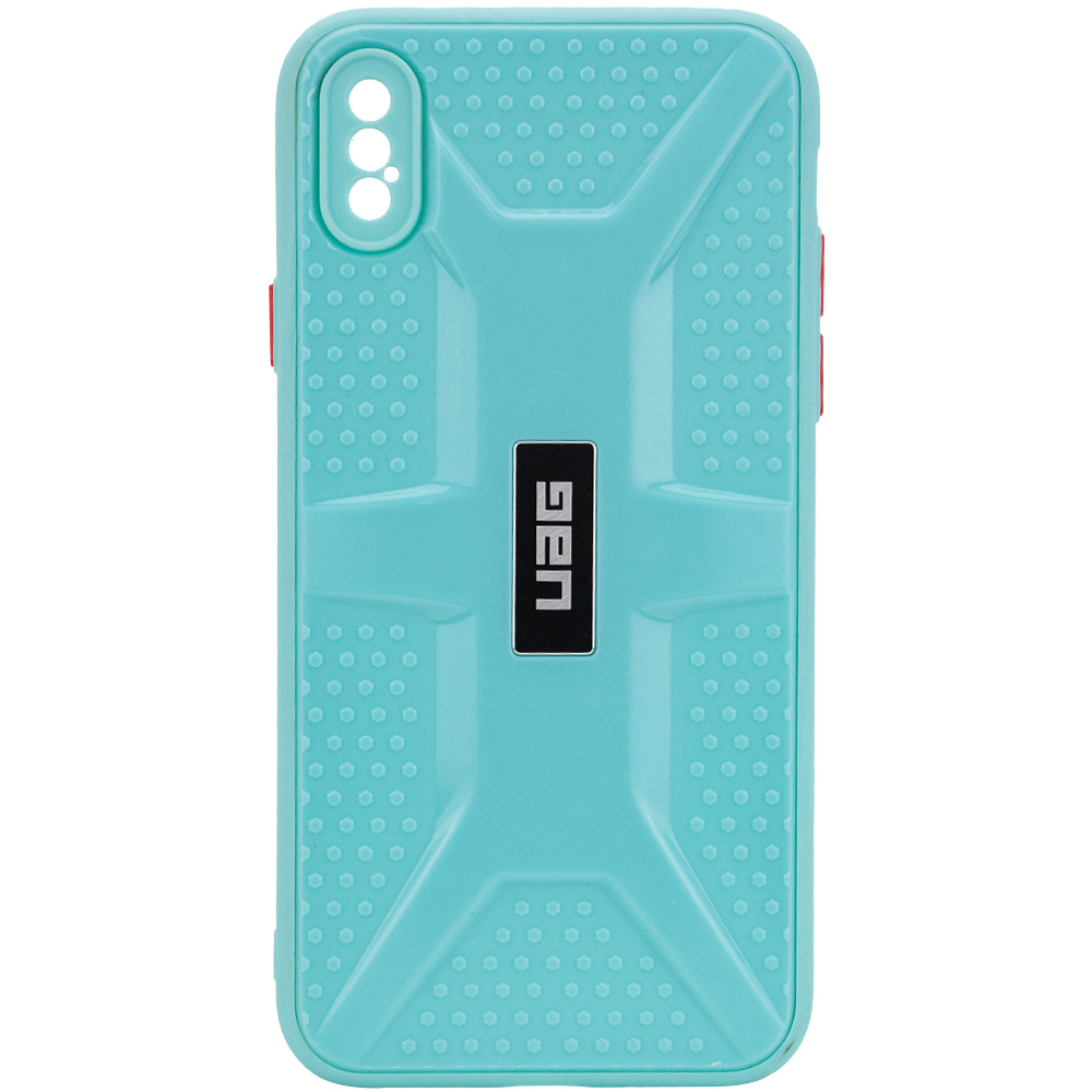 Чехол TPU+PC UAG для Apple iPhone X / XS (5.8") (Бирюзовый)