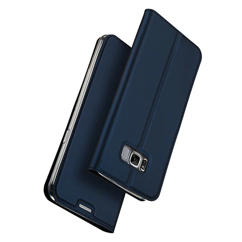 Чехол-книжка Dux Ducis с карманом для визиток для Samsung G950 Galaxy S8 (Синий)