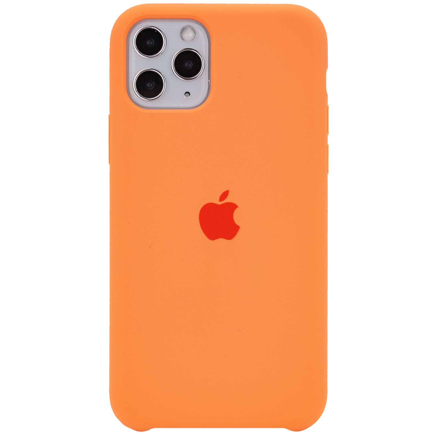 Чехол Silicone Case (AA) для Apple iPhone 11 Pro (5.8") (Оранжевый / Papaya)