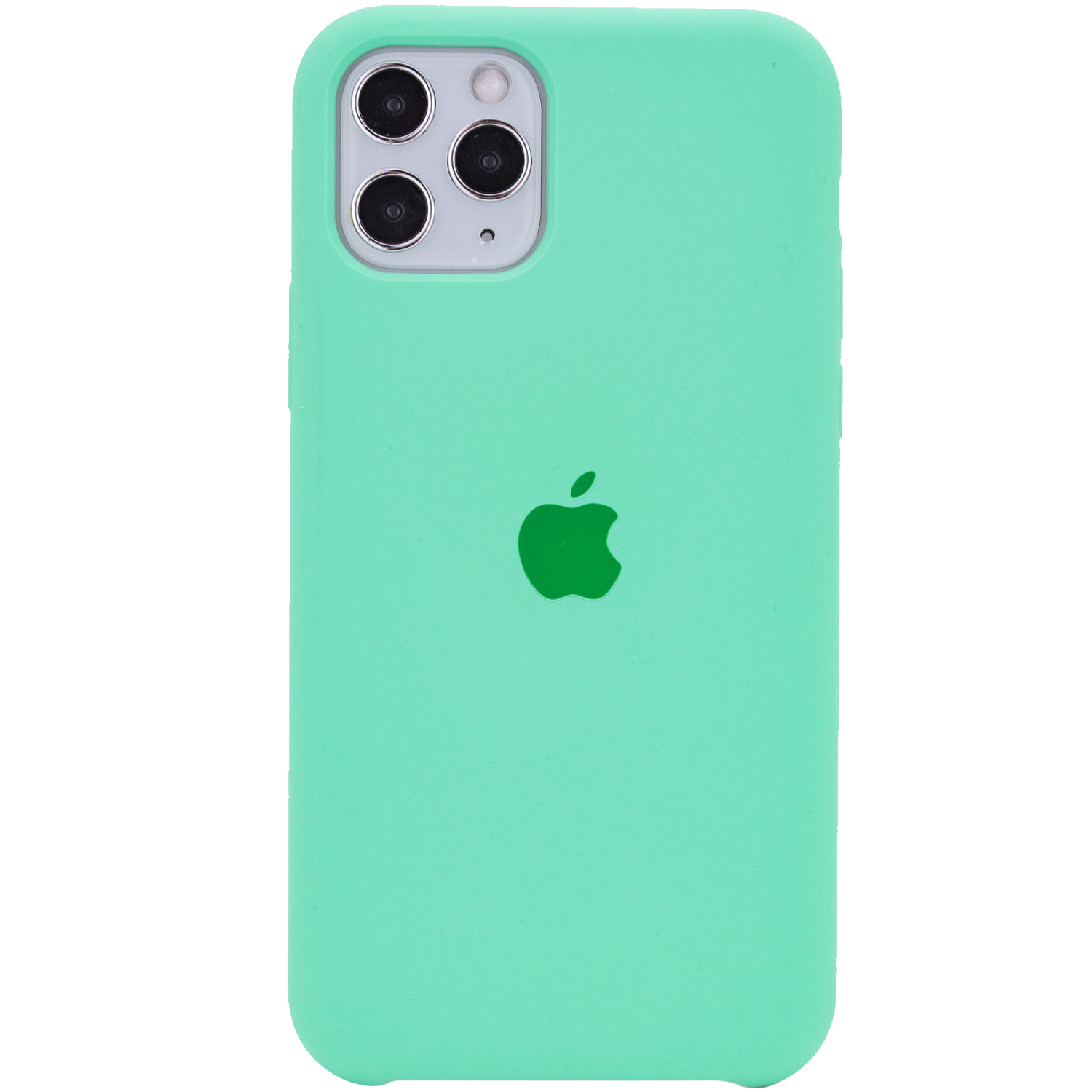 Чохол Silicone Case (AA) для Apple iPhone 11 Pro Max (6.5") (Зелений / Spearmint)