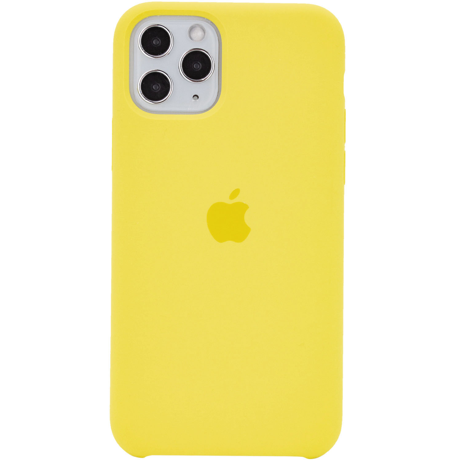 Чохол Silicone Case (AA) для Apple iPhone 11 Pro Max (6.5") (Жовтий / Yellow)