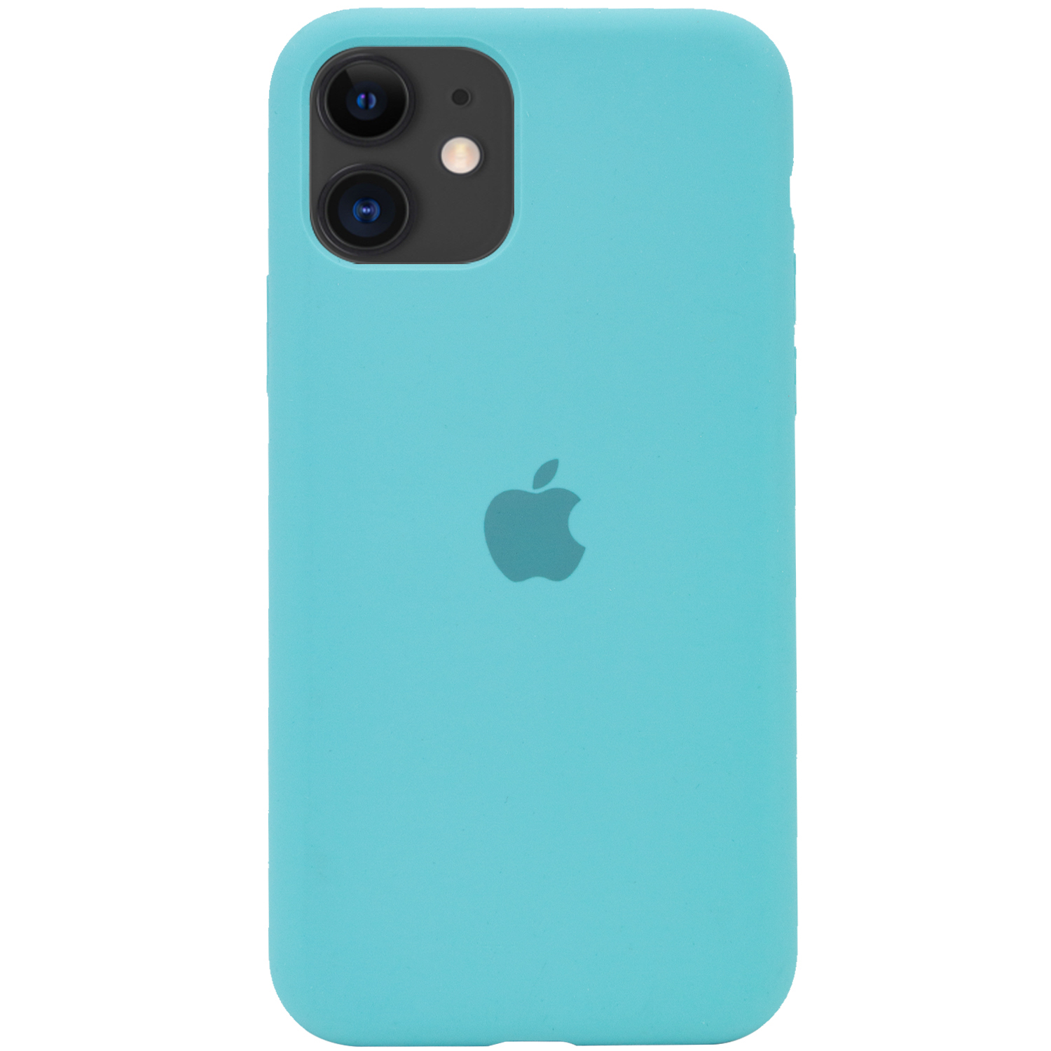Чохол Silicone Case Full Protective (AA) для Apple iPhone 11 (6.1") (Бірюзовий / Marine Green)