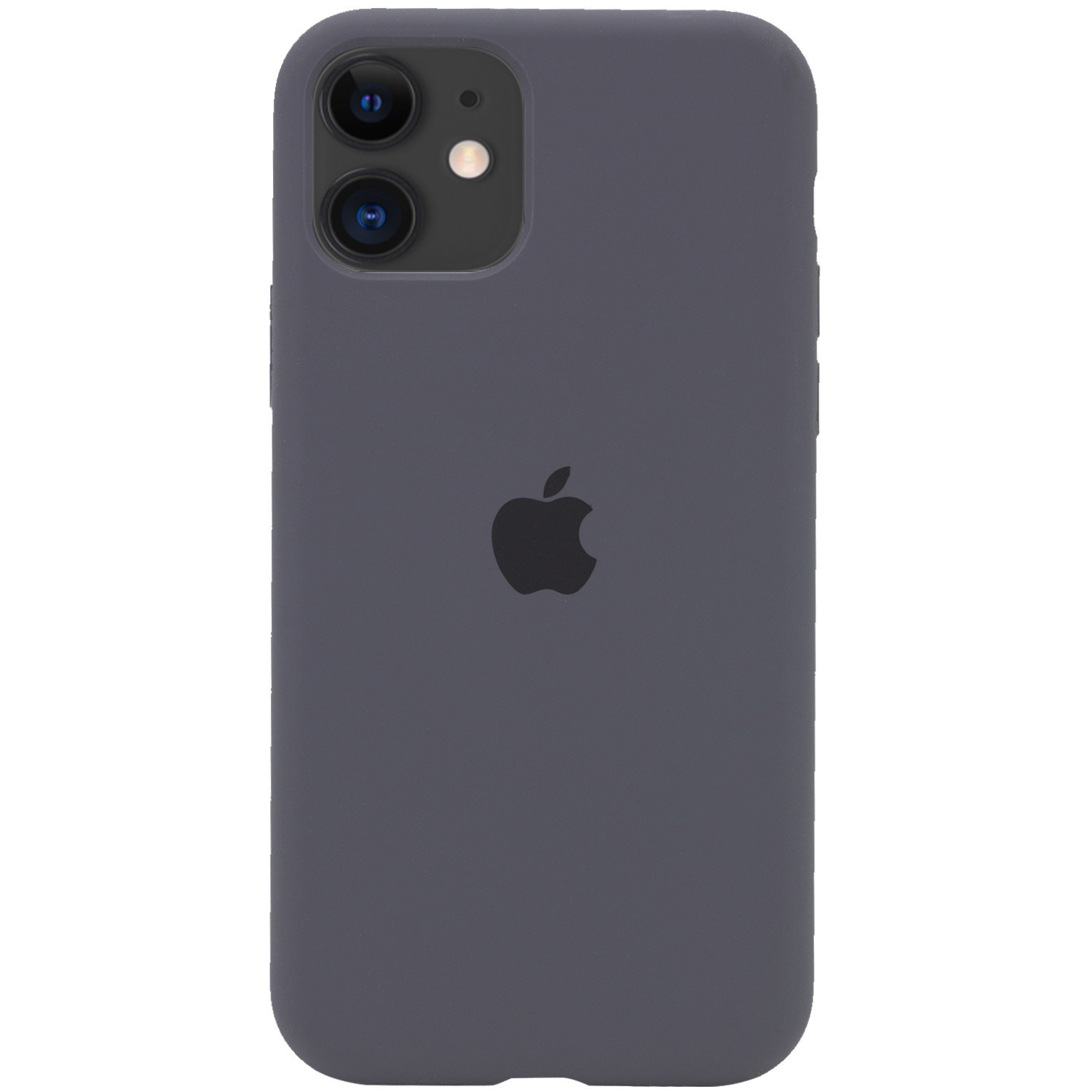 Чохол Silicone Case Full Protective (AA) для Apple iPhone 11 (6.1") (Сірий / Dark Grey)