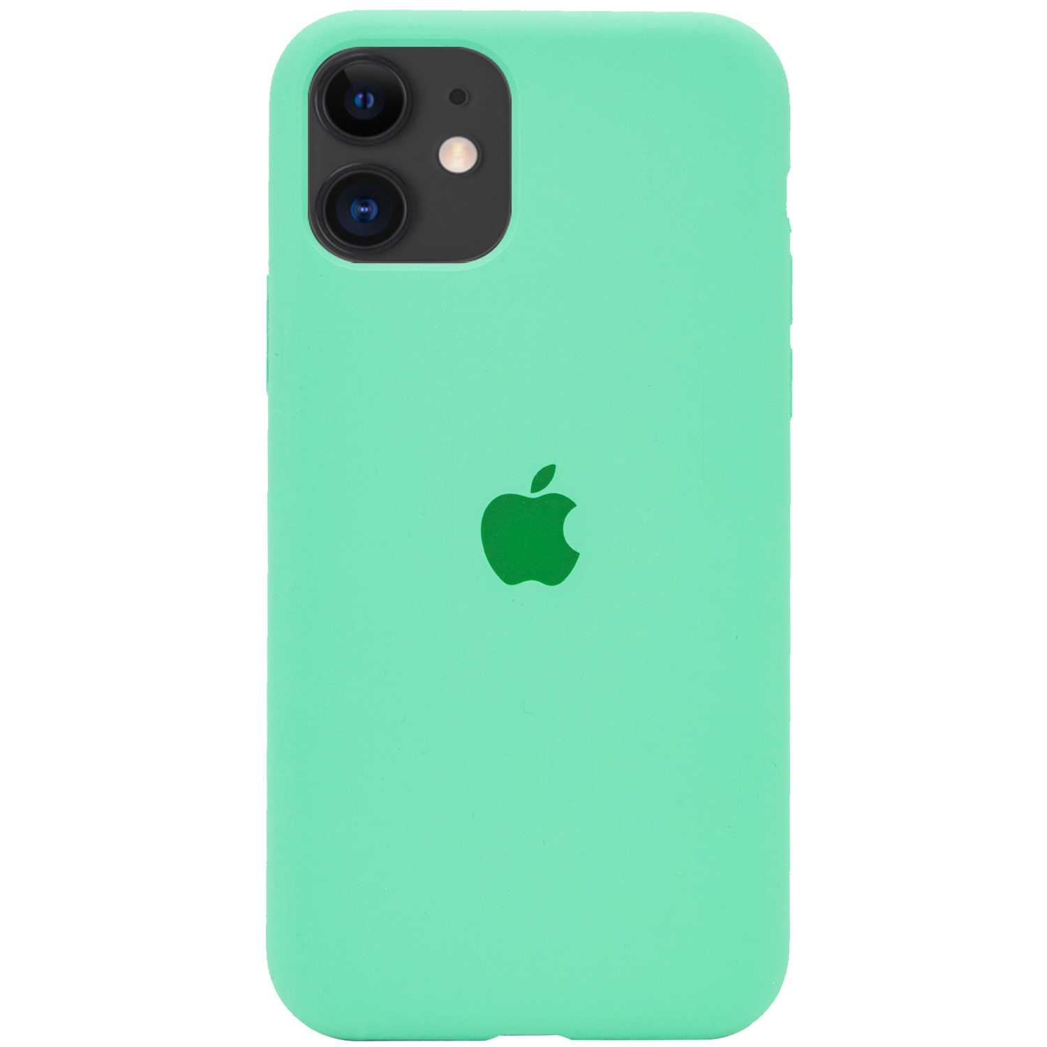 Чохол Silicone Case Full Protective (AA) для Apple iPhone 11 (6.1") (Зелений / Spearmint)