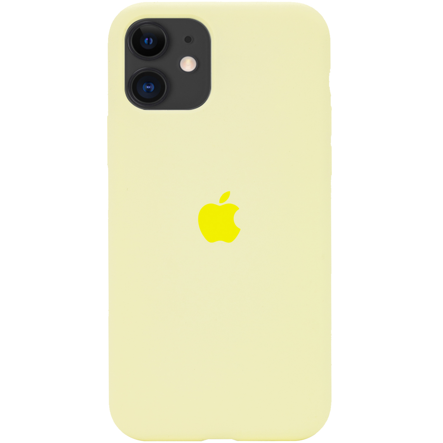 Чехол Silicone Case Full Protective (AA) для Apple iPhone 11 (6.1") (Желтый / Mellow Yellow)