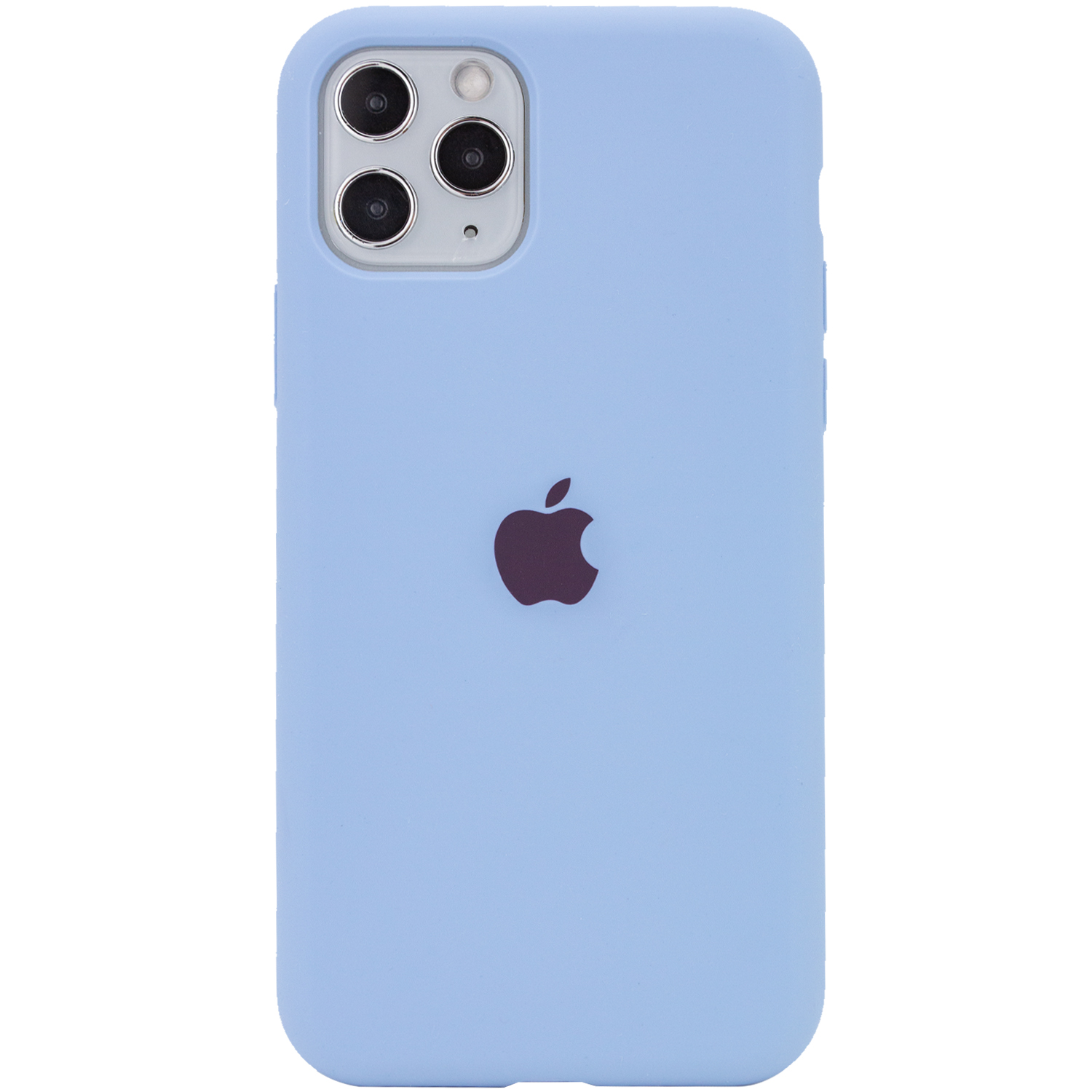 Чохол Silicone Case Full Protective (AA) для Apple iPhone 11 Pro Max (6.5") (Блакитний / Lilac Blue)