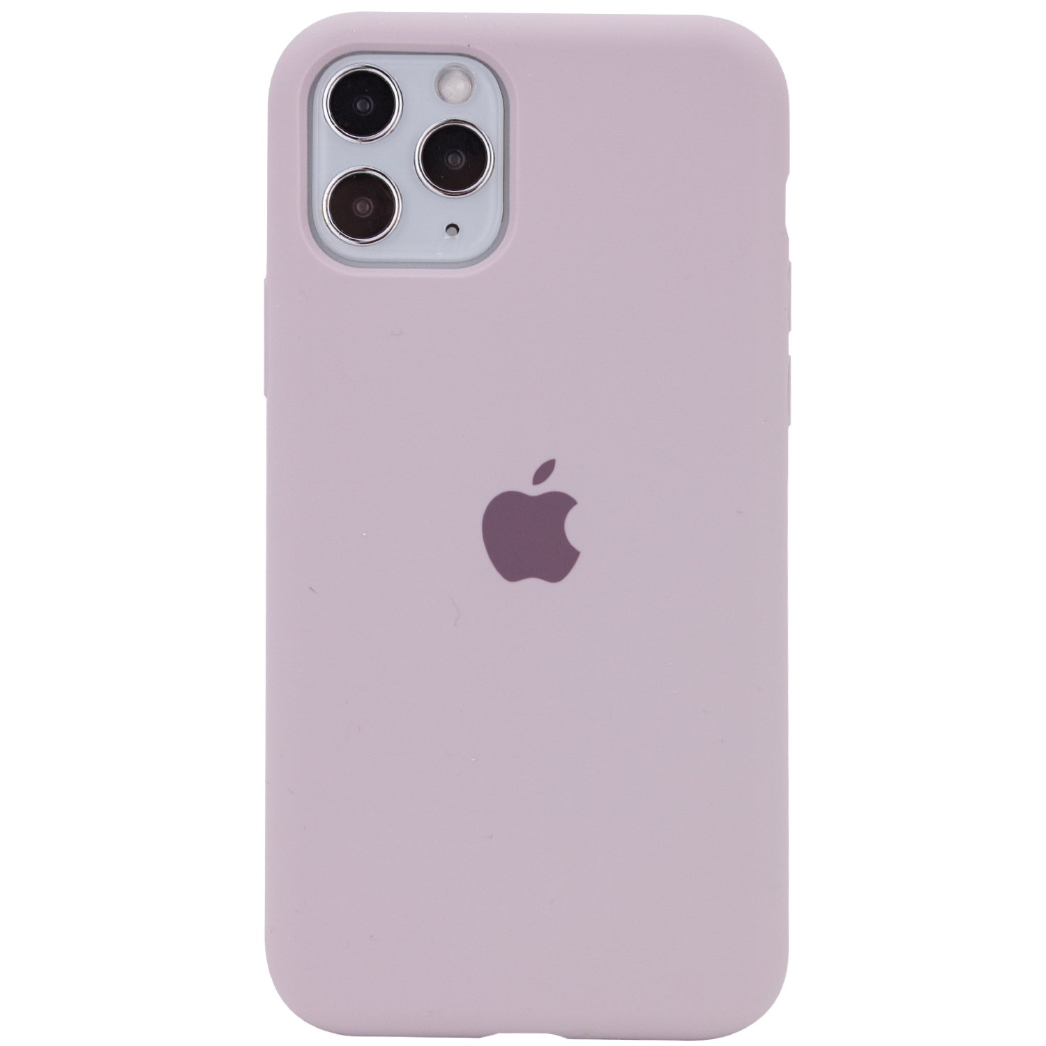 Чехол Silicone Case Full Protective (AA) для Apple iPhone 11 Pro Max (6.5") (Серый / Lavender)
