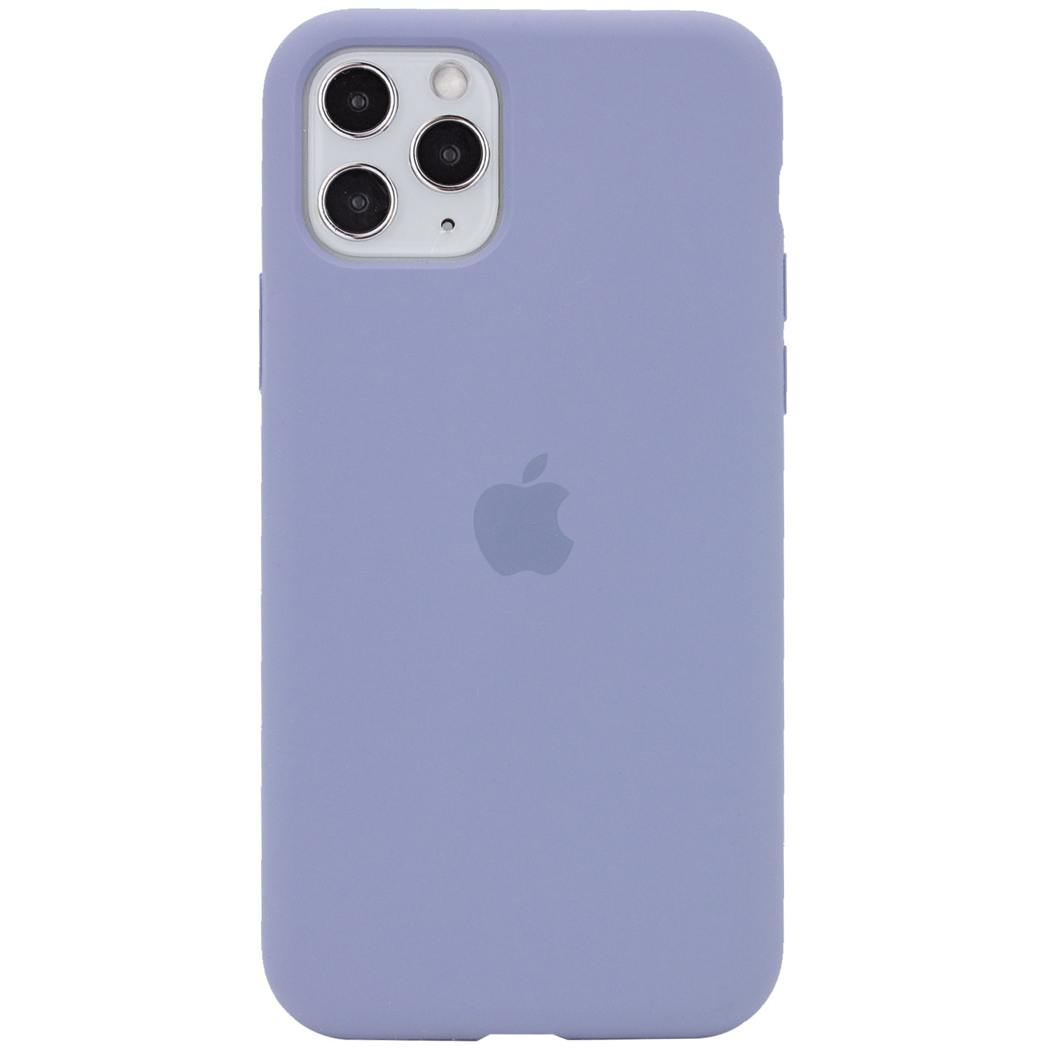 Чехол Silicone Case Full Protective (AA) для Apple iPhone 11 Pro Max (6.5") (Серый / Lavender Gray)