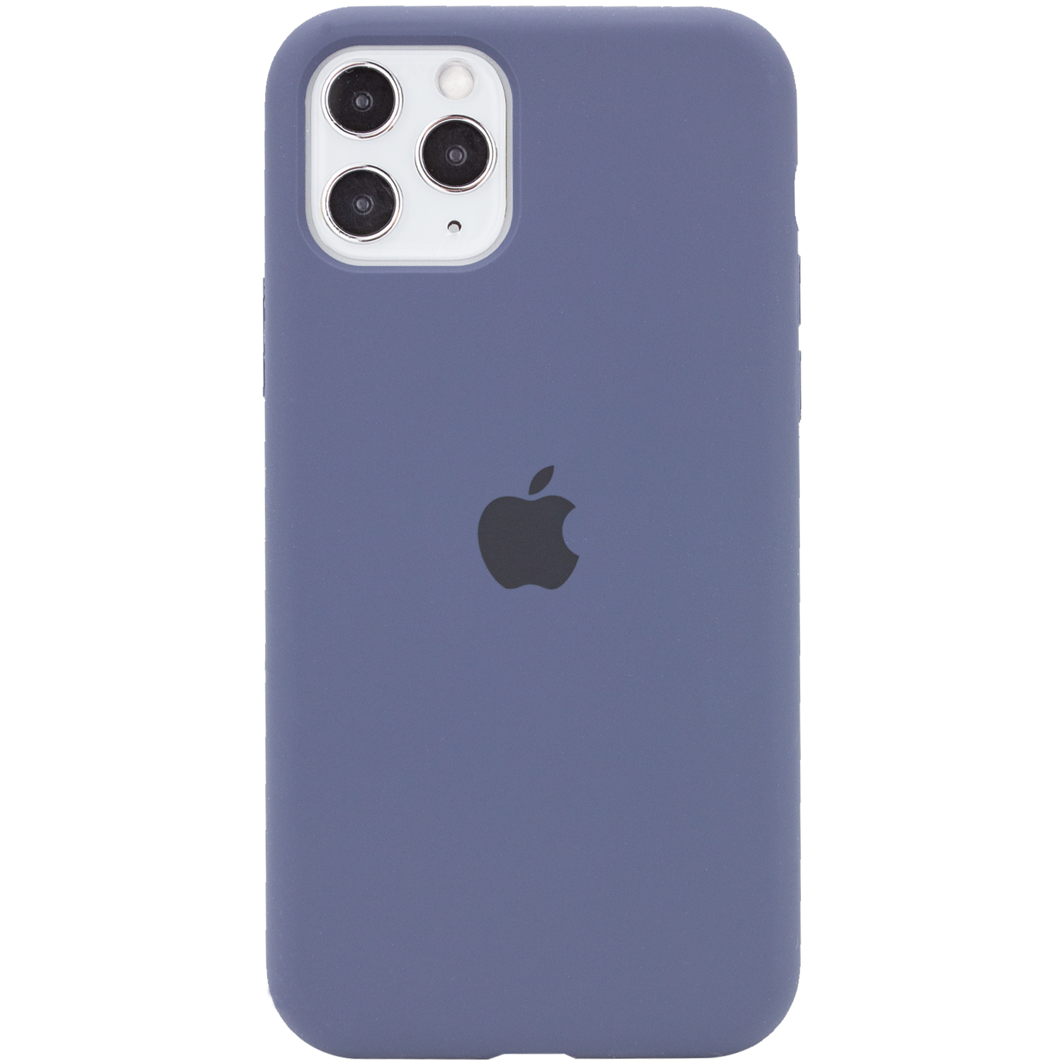 Чехол Silicone Case Full Protective (AA) для Apple iPhone 11 Pro Max (6.5") (Темный Синий / Midnight Blue)