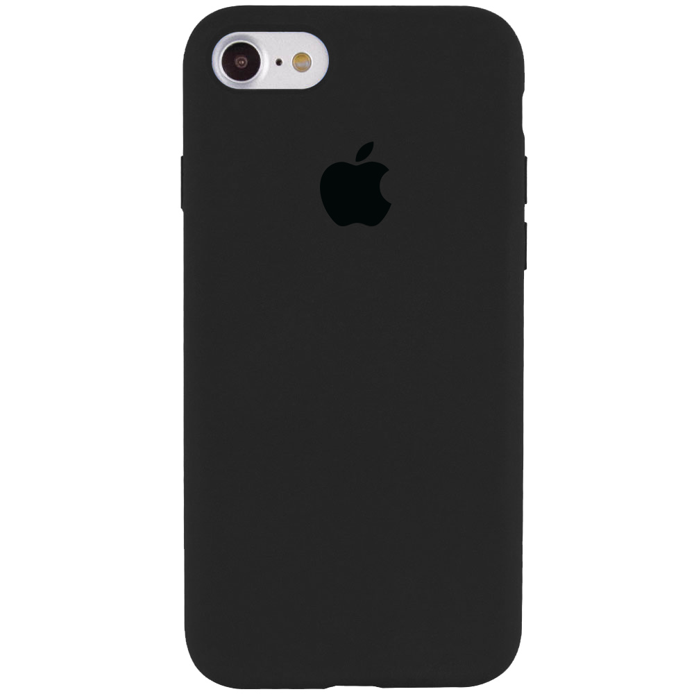 Чохол Silicone Case Full Protective (AA) для Apple iPhone 7 (4.7'') (Сірий / Dark Grey)