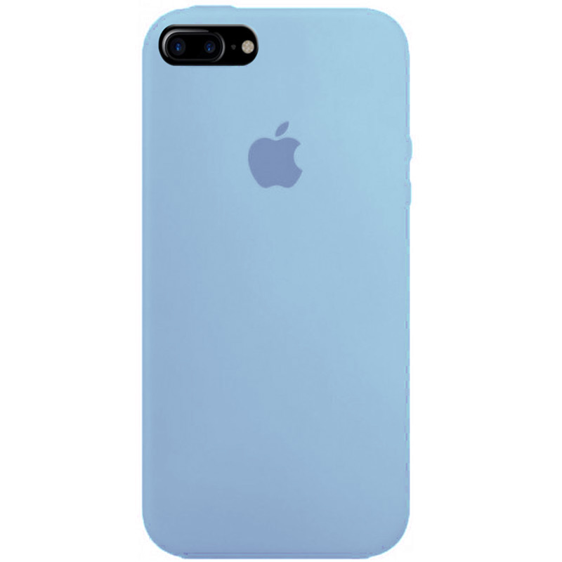 Чохол Silicone Case Full Protective (AA) для Apple iPhone 8 plus (5.5'') (Блакитний / Lilac Blue)