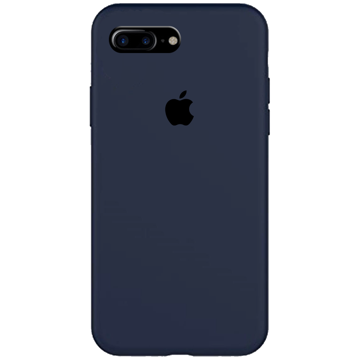Чехол Silicone Case Full Protective (AA) для Apple iPhone 8 plus (5.5'') (Темный Синий / Midnight Blue)