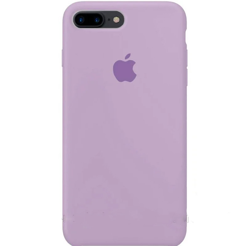 Чехол Silicone Case Full Protective (AA) для Apple iPhone 7 plus / 8 plus (5.5") (Сиреневый / Dasheen)