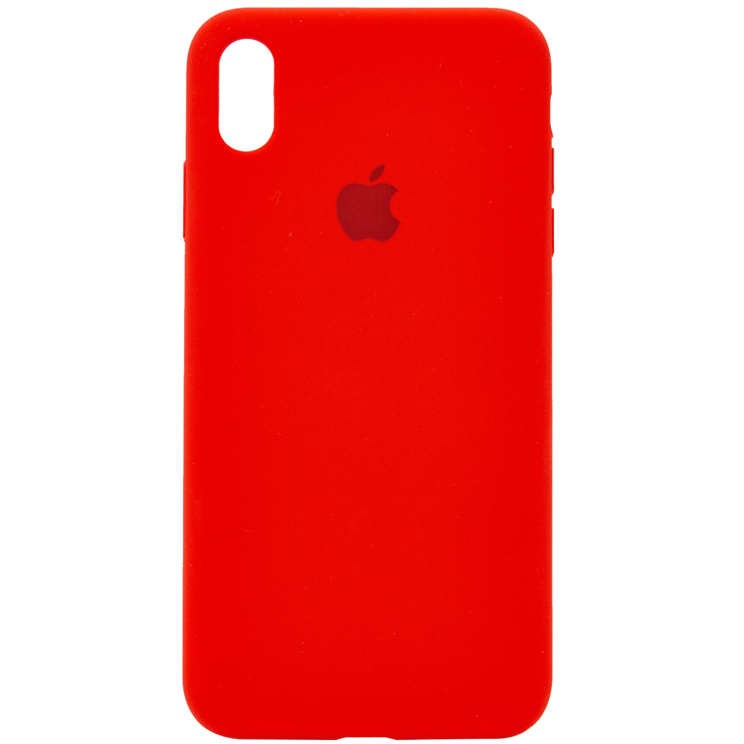 Чохол Silicone Case Full Protective (AA) для Apple iPhone XS (5.8") (Червоний / Red)