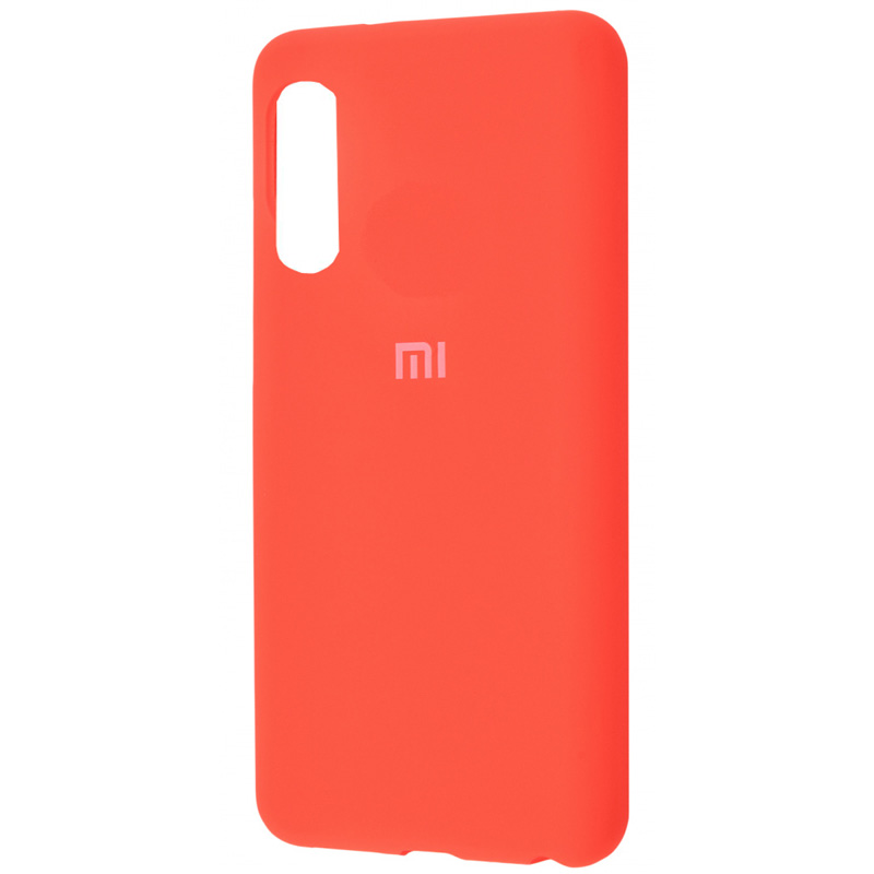 Чехол Silicone Cover Full Protective (AA) для Xiaomi Mi 9 SE (Оранжевый / Orange)