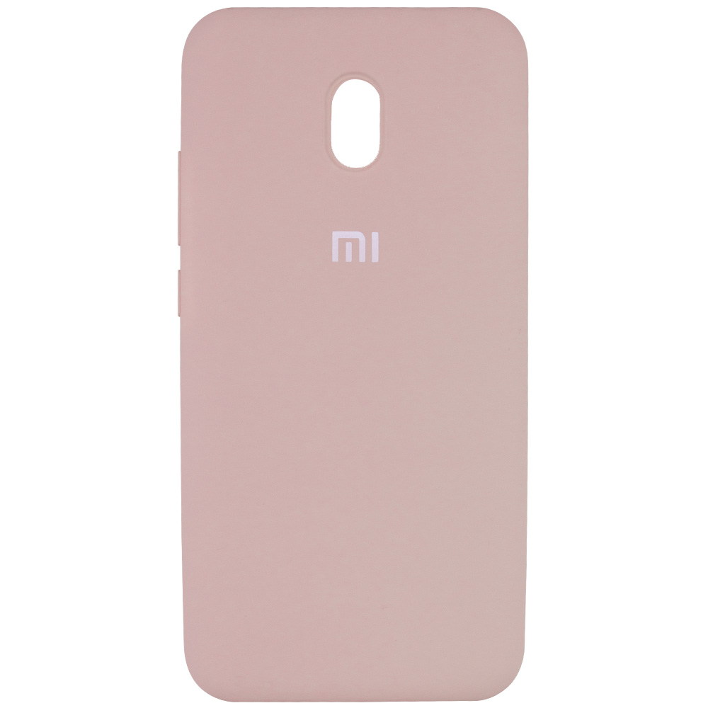 Чехол Silicone Cover Full Protective (AA) для Xiaomi Redmi 8a (Розовый / Pink Sand)