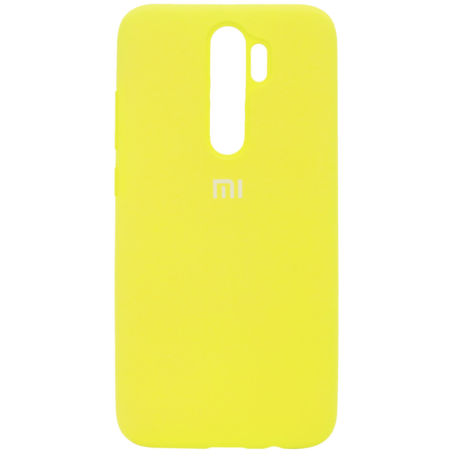 Чохол Silicone Cover Full Protective (AA) для Xiaomi Redmi Note 8 Pro (Жовтий / Yellow)