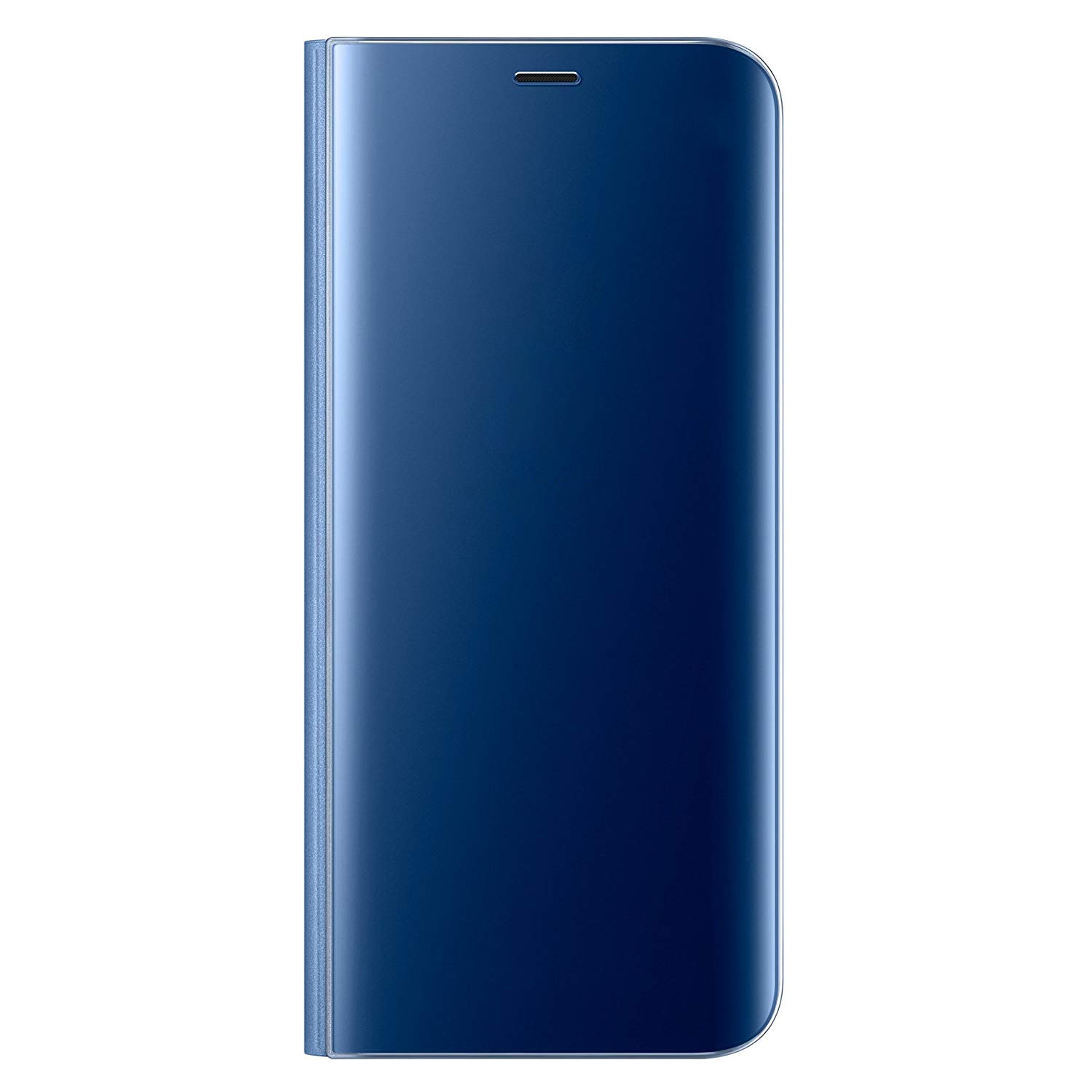 Чехол-книжка Clear View Standing Cover для Xiaomi Mi 10 / Mi 10 Pro (Синий)