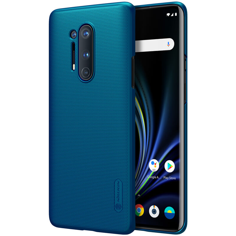 Чехол Nillkin Matte для OnePlus 8 Pro (Бирюзовый / Peacock blue)