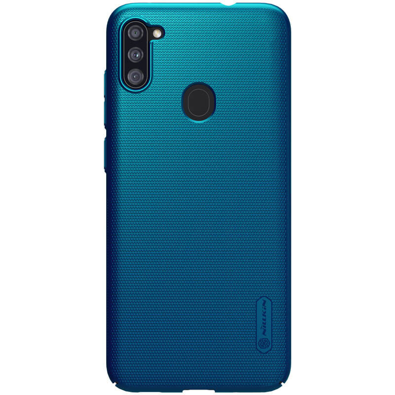 Чехол Nillkin Matte для Samsung Galaxy A11 (Бирюзовый / Peacock blue)