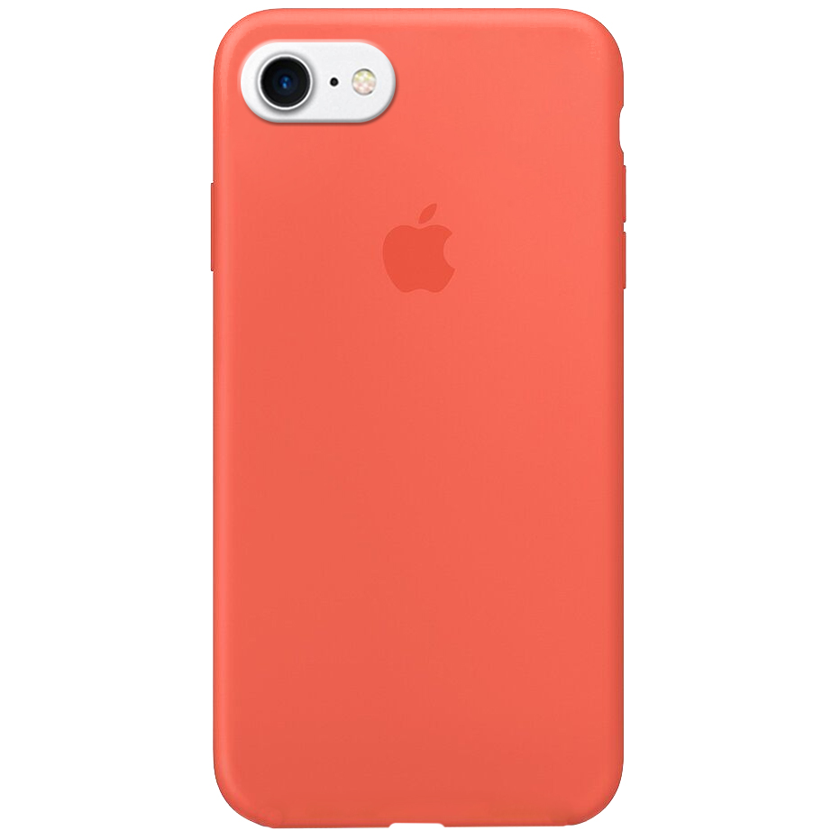 Чехол Silicone Case Full Protective (AA) для Apple iPhone 6/6s (4.7") (Оранжевый / Nectarine)