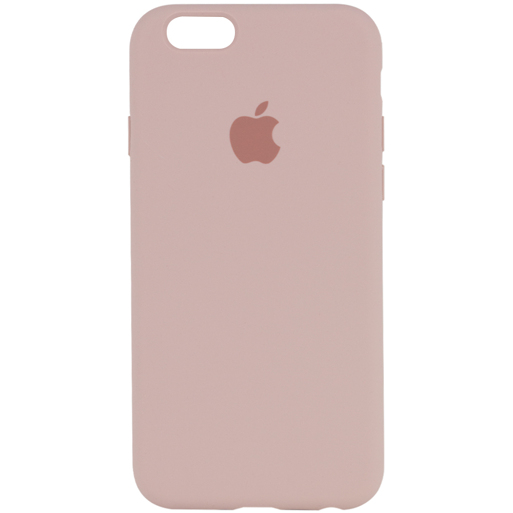 Чехол Silicone Case Full Protective (AA) для Apple iPhone 6/6s (4.7") (Розовый / Pink Sand)